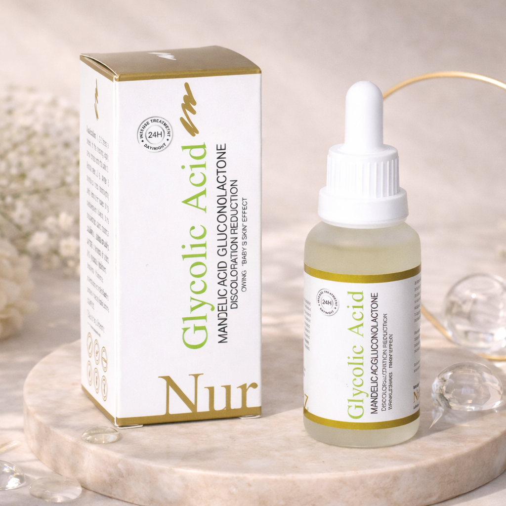 Glycolic Acid Serum | Mandelic Acid and Gluconolactone | 30mL