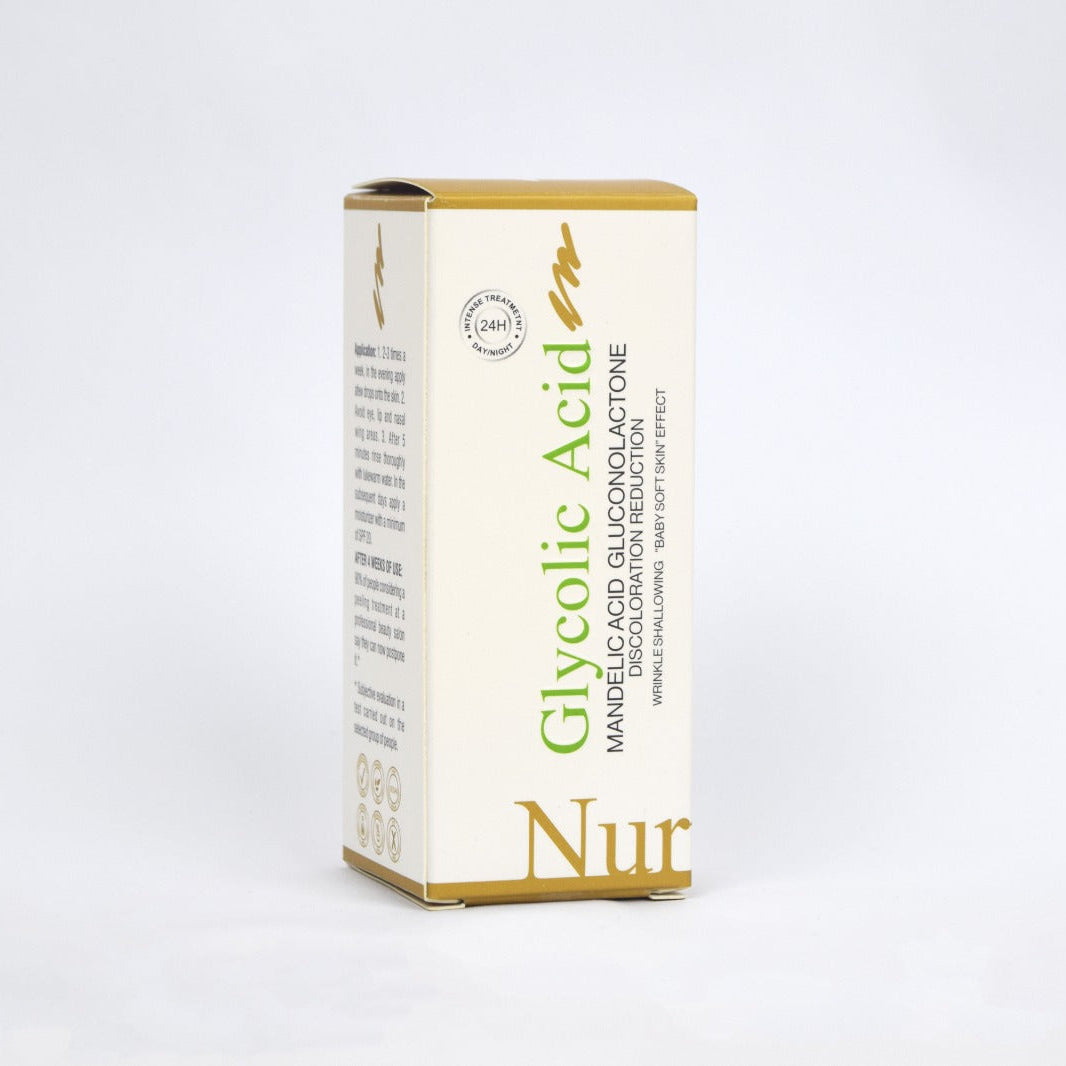 Glycolic Acid Serum | Mandelic Acid and Gluconolactone | 30mL